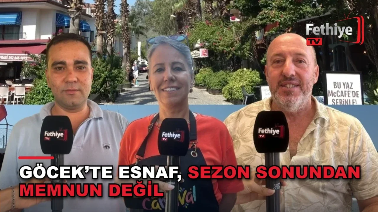 Göcek’te Esnaf Sezon Sonundan Memnun Değil