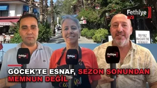 Göcek Mahallesi esnafı, sezon sonunda turizmdeki durgunluğu ve artan maliyetleri değerlendirdi