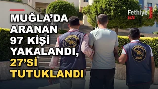 Muğla İl Jandarma Komutanlığı ekiplerinin bir haftalık denetim faaliyetleri ve yakalanan şüpheliler