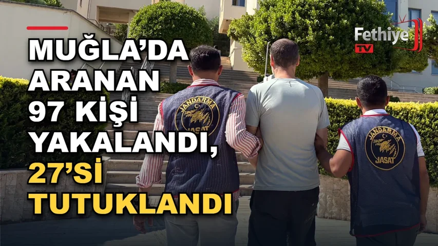 Muğla İl Jandarma Komutanlığı ekiplerinin bir haftalık denetim faaliyetleri ve yakalanan şüpheliler