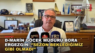 D-Marin Göcek Müdürü Bora Ergezgin, Göcek’te turizm sezonu ve Mapa Şamandıra projesini değerlendirdi