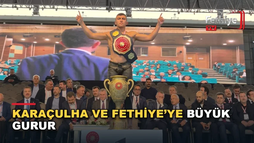 Fethiye Güreş Spor Kulübü sporcusu Kadir Buğra Dikik, Yağlı Güreş Cumhurbaşkanlığı Kupası'nda şampiyon oldu.
