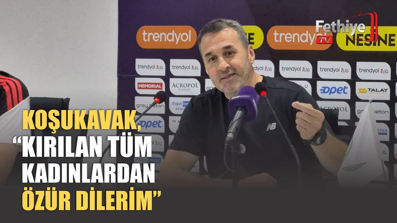 Koşukavak, 'Kırılan Tüm Kadınlardan Özür Dilerim'