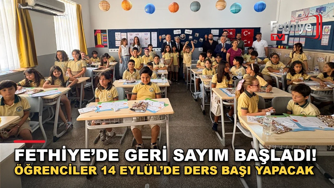 Fethiye'de 2026-2027 eğitim öğretim yılı ve uyum haftası takvimi