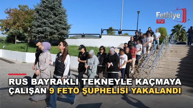 Datça'dan yurt dışına kaçmaya çalışan FETÖ şüphelilerinin yakalanma operasyonu