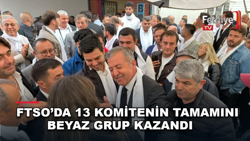 Fethiye Ticaret ve Sanayi Odası seçimlerinde Beyaz Grup'un kazandığı oy sayımı