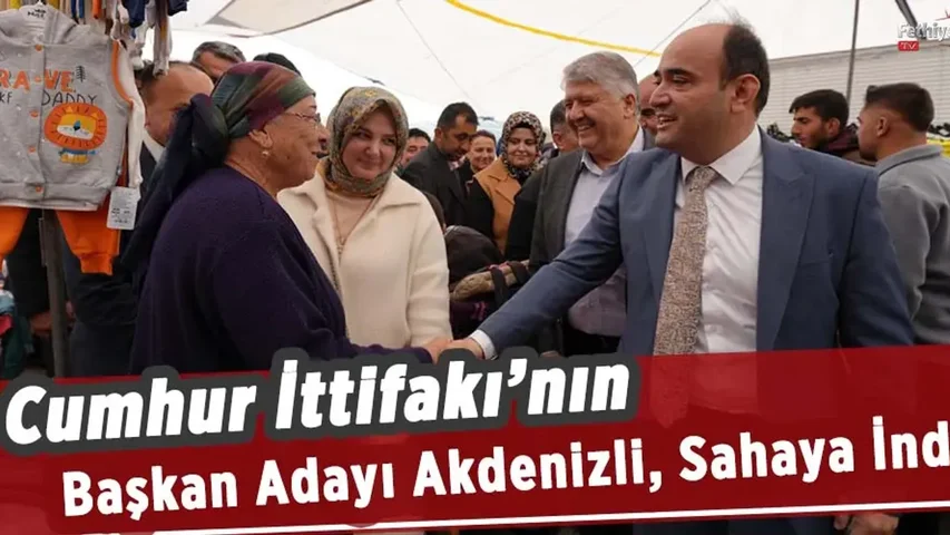 Pazar Esnafı’ndan Başkan Akdenizli’ye Destek