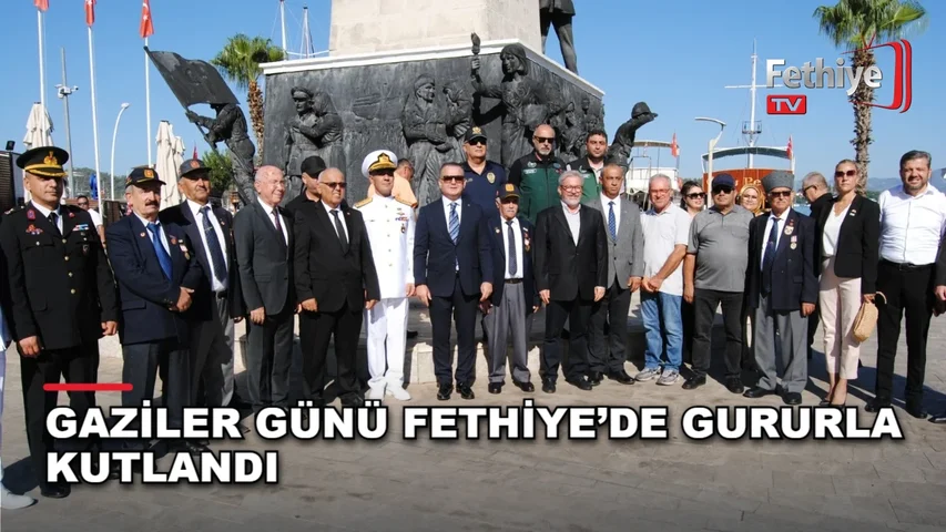 Fethiye Kaymakamı Fatih Akkaya, 19 Eylül Gaziler Günü'nde gaziler ve şehit aileleriyle bir araya geldi