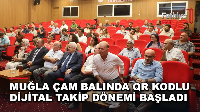 Muğla çam balı için geliştirilen dijital izlenebilirlik sistemi arıcılara tanıtıldı