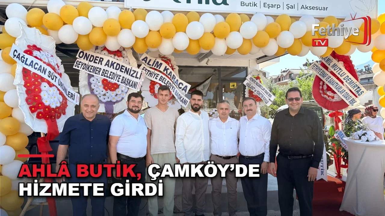 Ahlâ Butik, Çamköy’de Hizmete Girdi