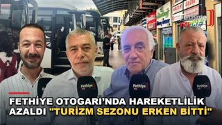 Fethiye Otogarı'nda çalışanlar yaz sezonu sonunda yolcu sayısındaki düşüşü değerlendirdi