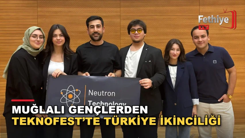 Muğla Gençlik Merkezi adına yarışan Neutron Technology ekibi Cycle projesiyle ödül aldı
