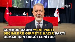 Yeni Parti Muğla Milletvekili Cumhur Uzun, Fethiye ilçe kongresinde partililere hitap etti