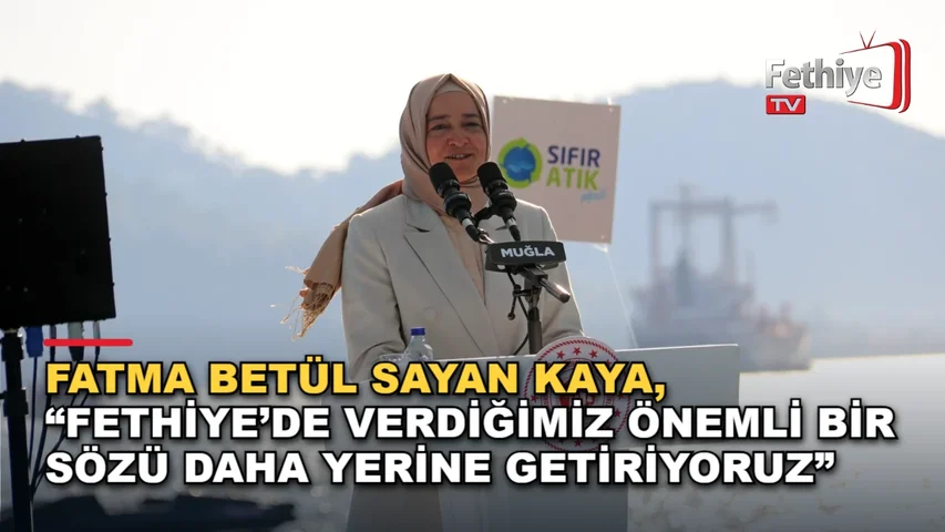 Fethiye Körfezi dip çamuru temizliği ve mapa şamandıra sistemi projesi tanıtımı