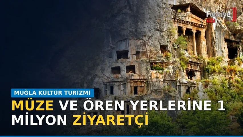 Muğla'daki müze ve ören yerlerini 2025 yılında ziyaret eden kişi sayısı ve eser envanterine ait TÜİK verileri.
