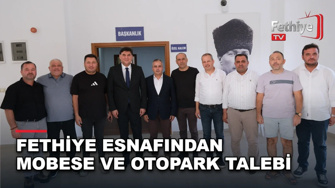 Fethiye Belediye Başkanı Alim Karaca, oda yönetimini makamında ağırladı