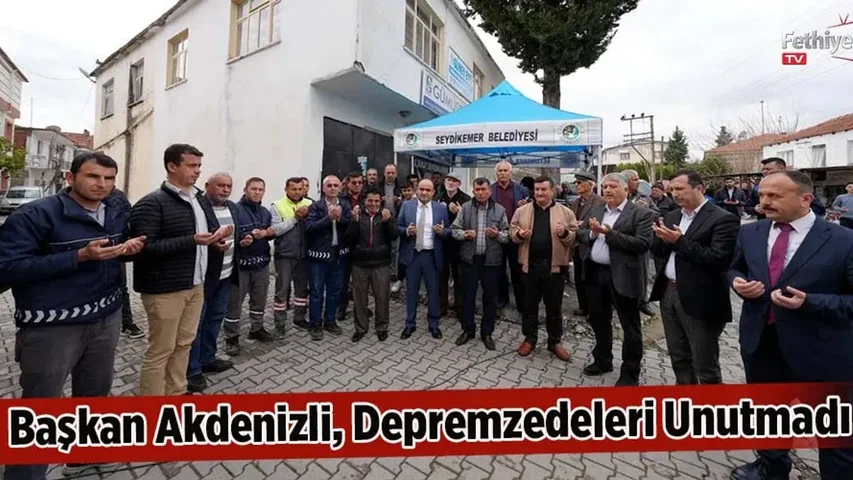 Başkan Akdenizli, 6 Şubat Depremlerinde Vefat Edenler İçin Lokma Hayrında Bulundu