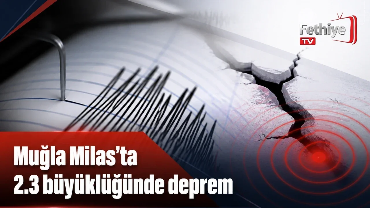 Milas'ta öğle saatlerinde 2,3 büyüklüğünde hafif bir deprem meydana geldi.