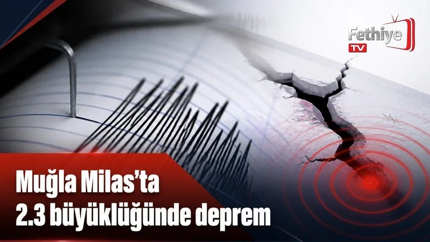 Milas'ta öğle saatlerinde 2,3 büyüklüğünde hafif bir deprem meydana geldi.