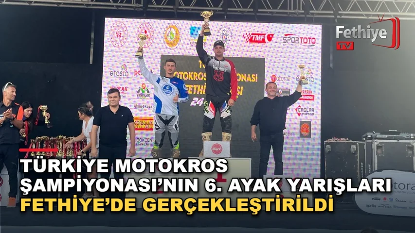 Türkiye Motokros Şampiyonası sezon finali Fethiye Esenköy'deki Akdeniz Offroad Park'ta gerçekleşti