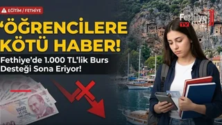 Fethiye Belediyesi tarafından öğrencilere verilen eğitim bursunun bu yıl yatırılmayacağı öğrenildi.