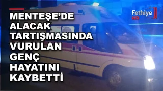 Menteşe Akyer Mahallesi'nde alacak anlaşmazlığı sonrası jandarma ve sağlık ekiplerinin müdahale ettiği olay yeri.