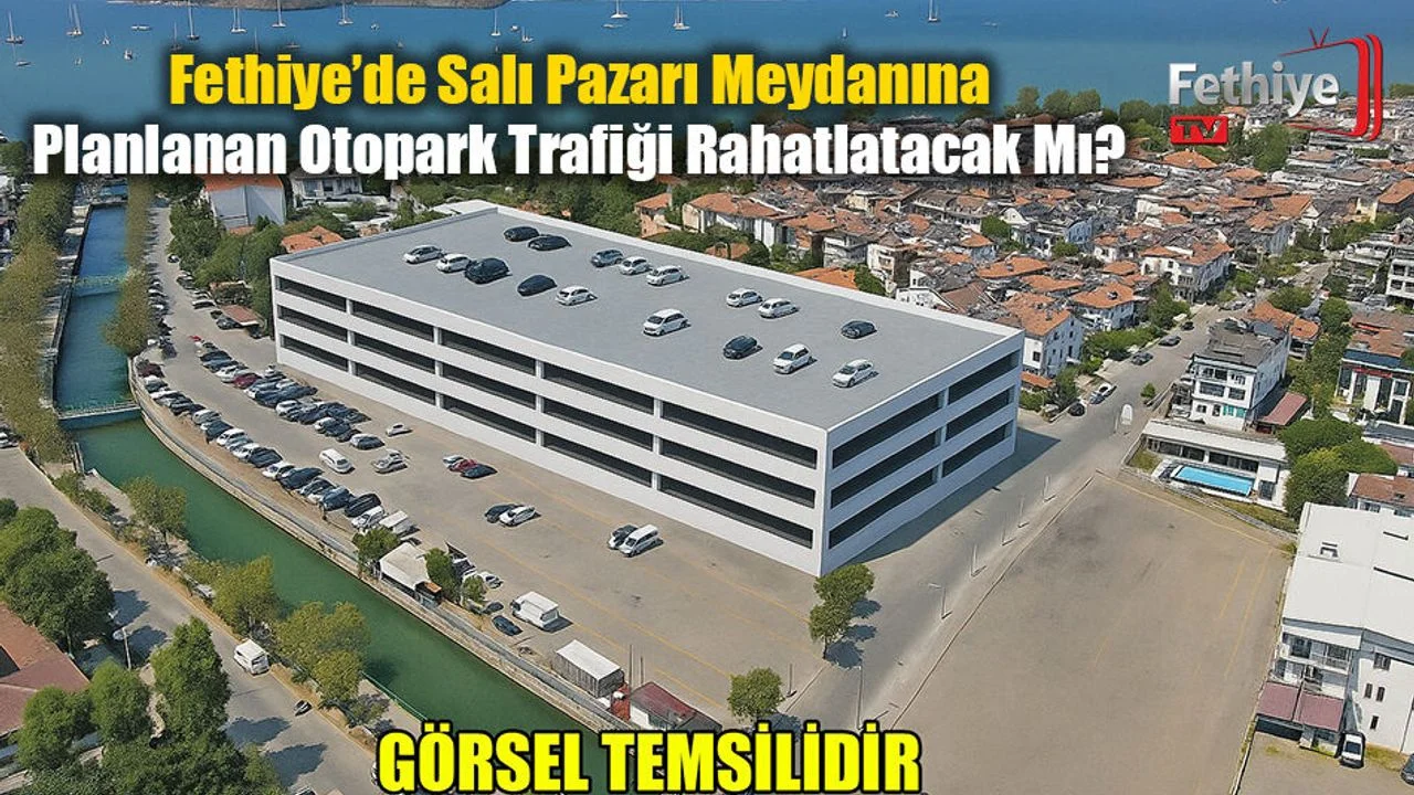 Fethiye’de Salı Pazarı Meydanına Planlanan Otopark Trafiği Rahatlatacak Mı?