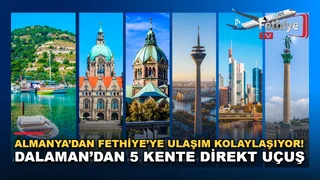 AJet'in Dalaman Havalimanı'ndan Almanya'nın beş kentine başlatacağı direkt uçuşlar duyuruldu