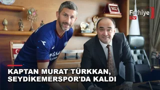 Seydikemerspor takım kaptanı Murat Türkkan ile yeni sezon için yola devam edileceği açıklandı.