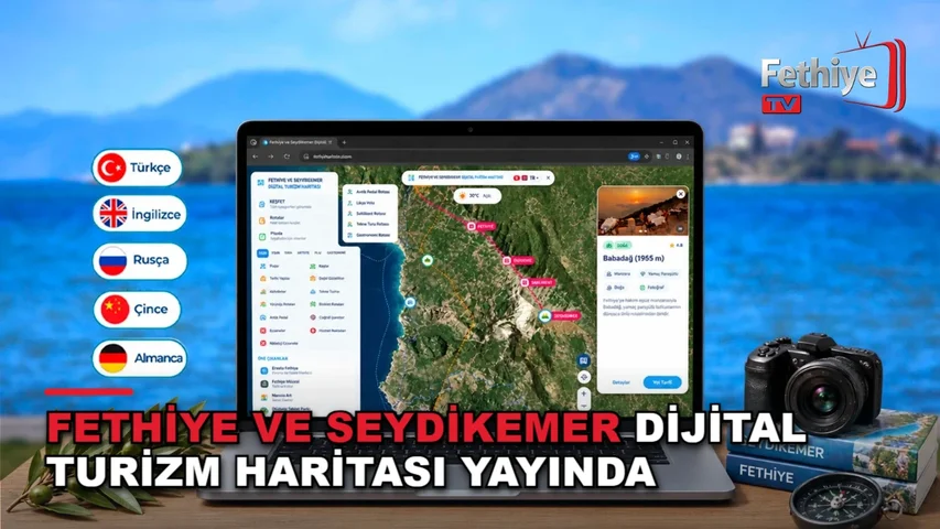 Fethiye Ve Seydikemer Dijital Turizm Haritası Yayında