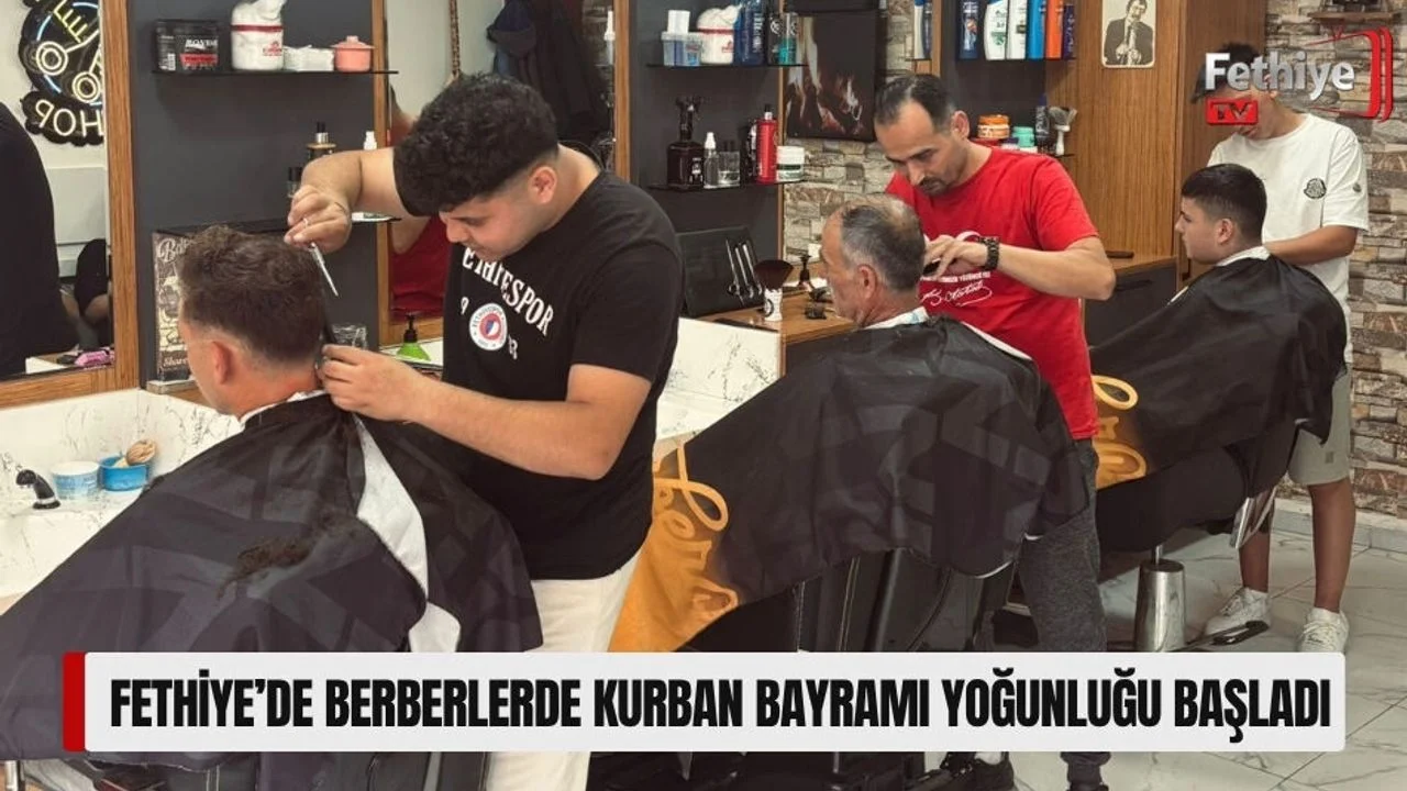Fethiye’de Berberlerde Kurban Bayramı Yoğunluğu Başladı
