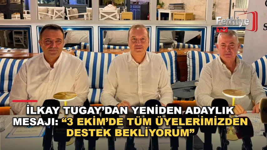 İMEAK Deniz Ticaret Odası Fethiye Şubesi Başkanı İlkay Tugay yemek programında konuştu
