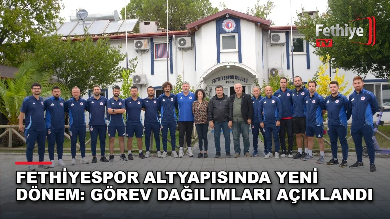 Fethiyespor altyapı yapılanması toplantısında görev dağılımı yapıldı