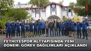 Fethiyespor altyapı yapılanması toplantısında görev dağılımı yapıldı