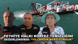 Fethiye Körfezi dip çamuru temizliği projesi kapsamında körfezde yürütülecek çalışmalar değerlendiriliyor