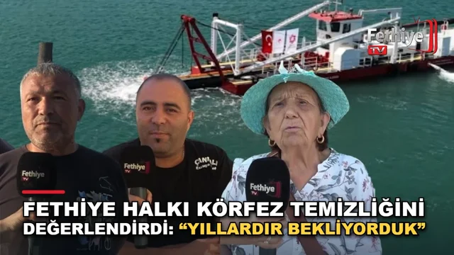 Fethiye Körfezi dip çamuru temizliği projesi kapsamında körfezde yürütülecek çalışmalar değerlendiriliyor