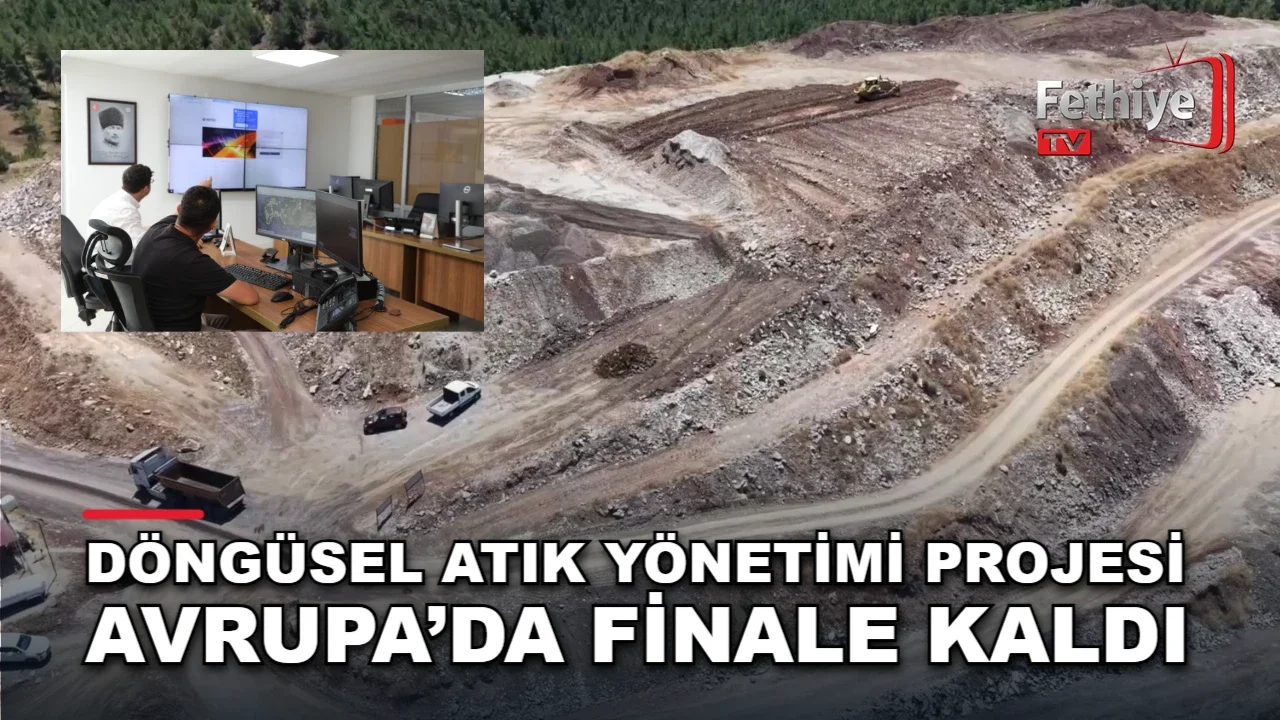 Muğla Büyükşehir Belediyesi'nin döngüsel inşaat ve yıkıntı atıkları geri kazanım tesisi