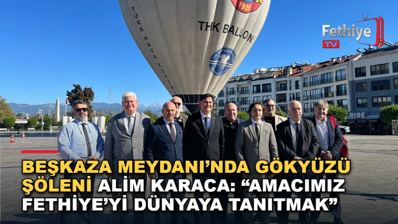 Beşkaza Meydanı’nda Gökyüzü Şöleni
