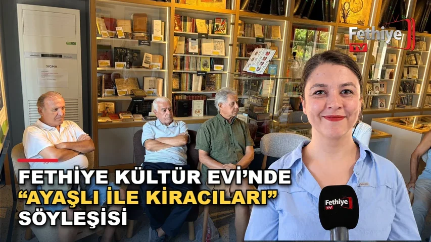 Fethiye Kültür Evi Kitap Kulübü’nde Ayaşlı ile Kiracıları romanı değerlendirildi