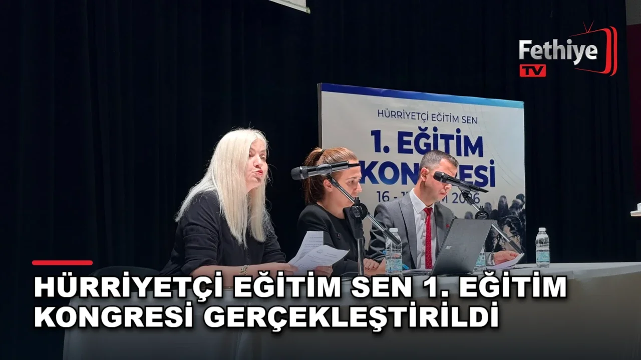 Hürriyetçi Eğitim Sen 1. Eğitim Kongresi Gerçekleştirildi