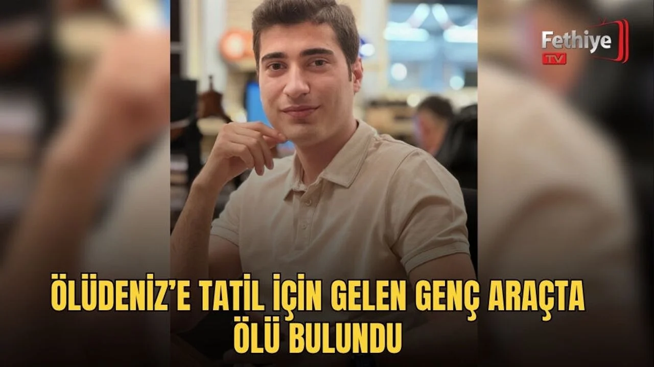 Ölüdeniz Mahallesi'nde bir aracın içinde genç bir kişi ölü bulundu, jandarma ekipleri olay yerinde inceleme yaptı.