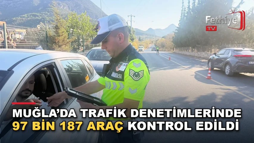 Muğla İl Jandarma Komutanlığı trafik jandarması timlerinin eylül ayı denetim faaliyeti