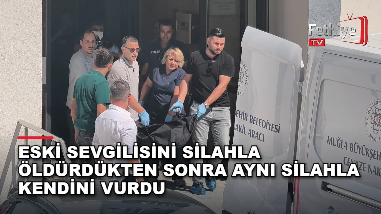 Menteşe toplu konutlarında bir evde iki kişinin cansız bedeni bulundu, olay yeri inceleniyor.