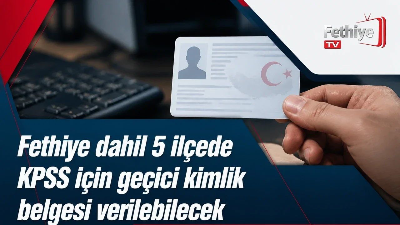 Muğla Valiliği, KPSS sınavı öncesi kimlik kaybeden adaylar için nüfus müdürlüklerinin açık olacağını duyurdu.