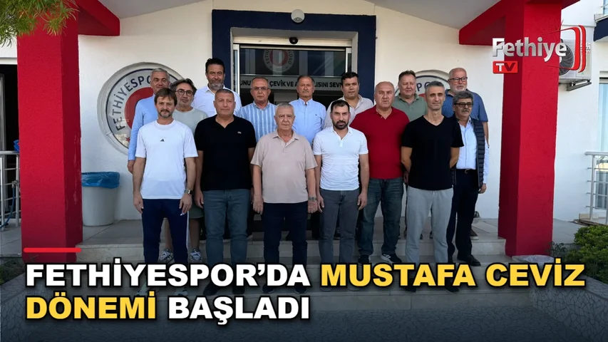 Fethiyespor yeni teknik direktörü Mustafa Ceviz ve Başkan Esat Bakırcı açıklama yaptı