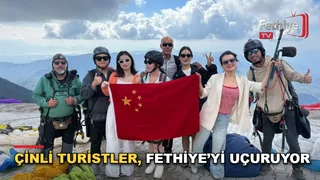Fethiye Babadağ'da yamaç paraşütü yapan Çinli turist sayısındaki artış