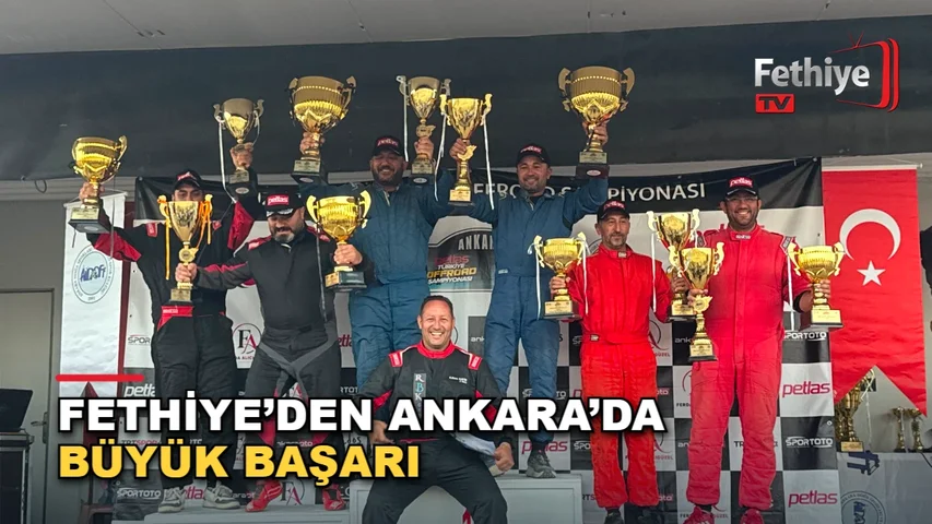 Aliseyda Kıvrak ve Serkan Sivri Ankara offroad yarışında birinci oldu