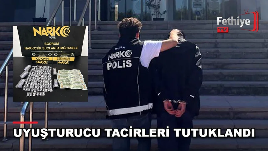 Muğla'da uyuşturucu operasyonunda ele geçirilen maddeler ve gözaltına alınan şüpheliler