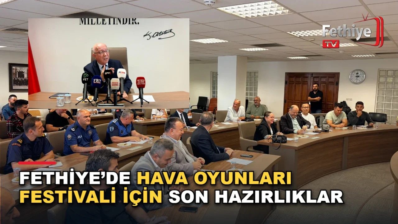 Fethiye’de Hava Oyunları Festivali İçin Son Hazırlıklar
