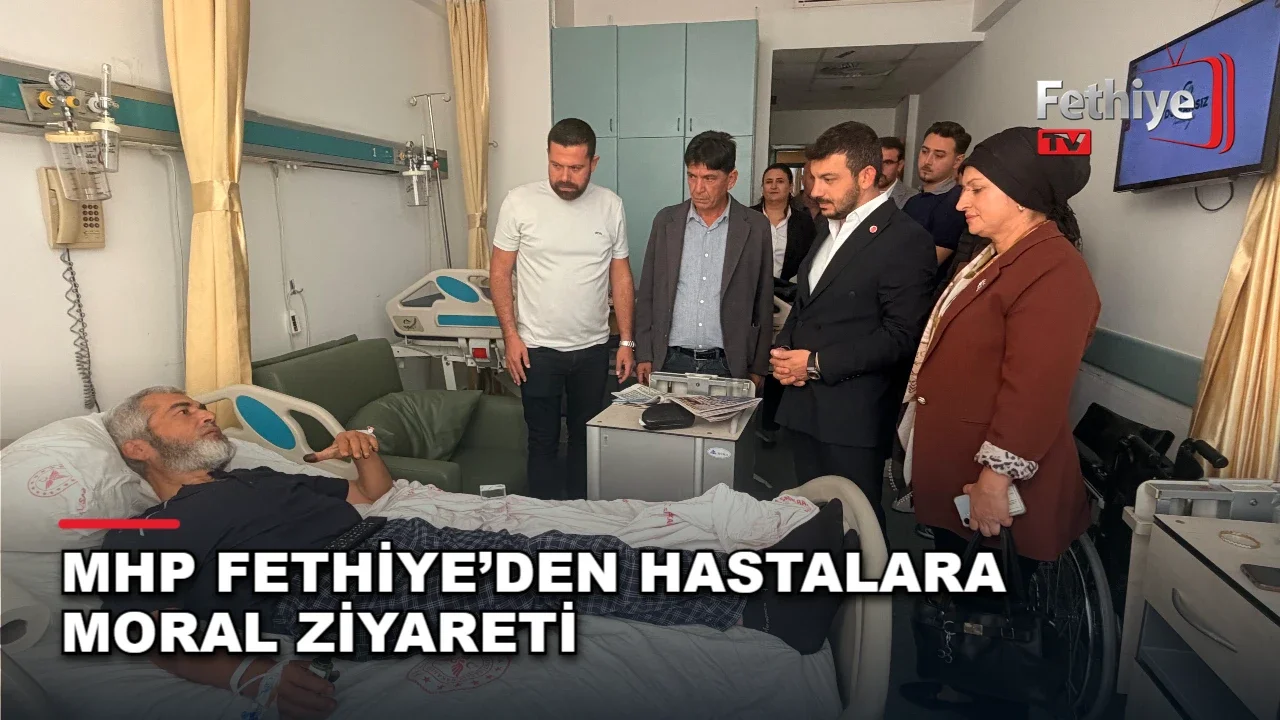 Mhp Fethiye’den Hastalara Moral Ziyareti